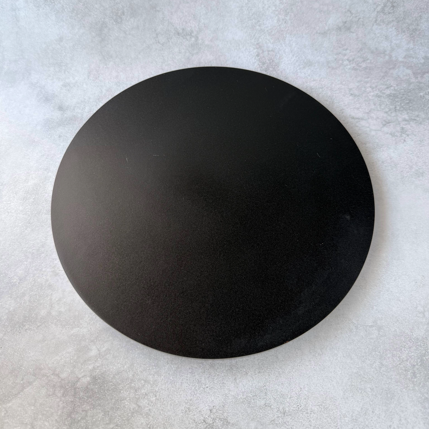 Premium Aizu Lacquerware Tray | Rhododendron Motif on Glossy Black | 28.5cm Japanese Traditional Urushi Craft