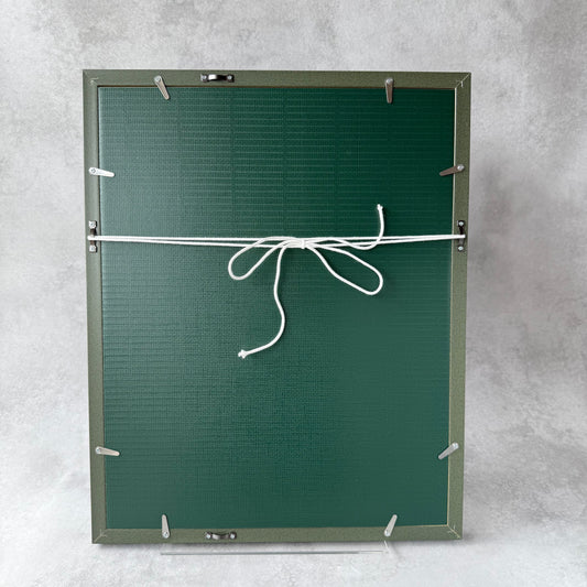 Framed Japanese Ukiyo-e Wall Art – Hiroshige “Fox Fires at Oji” by Liu Changqing | UV Acrylic Frame | Edo Period Reproduction