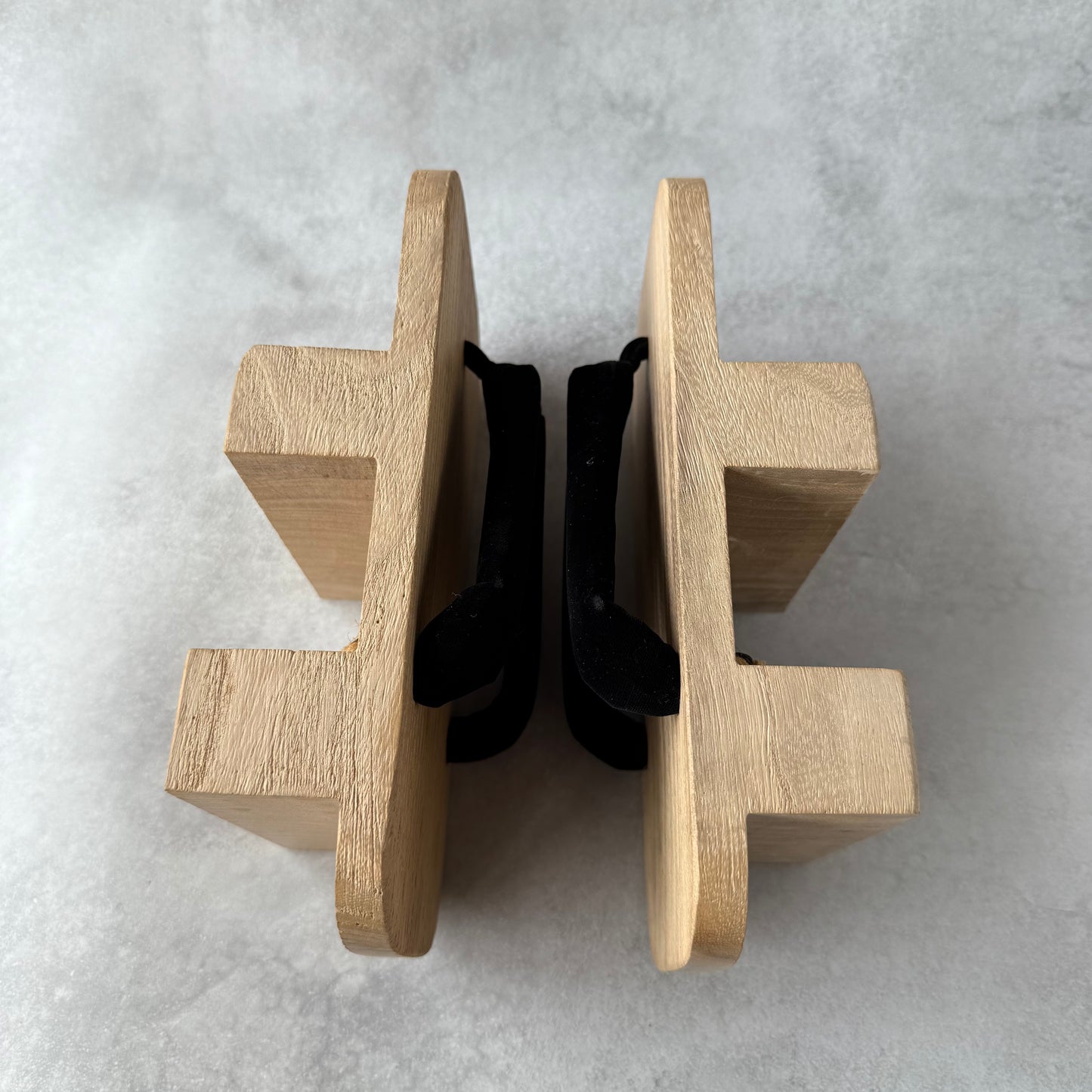 Vintage Japanese Men's Geta Sandals | 1960s Mutsumiya Kobe | Unused Custom-Made