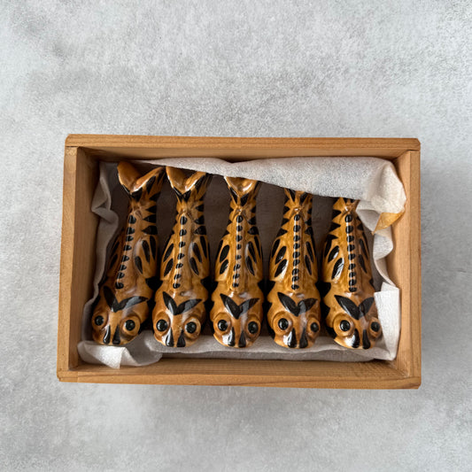 Mudskipper Chopstick Rests – Nabeshima Ware | From a Kiln Visited by Japan’s Imperial Family