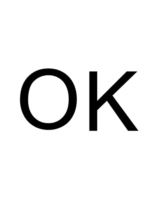 ALL GOOD? Minimal Typography Set – Cognitive Distortion Prints (6 Designs)